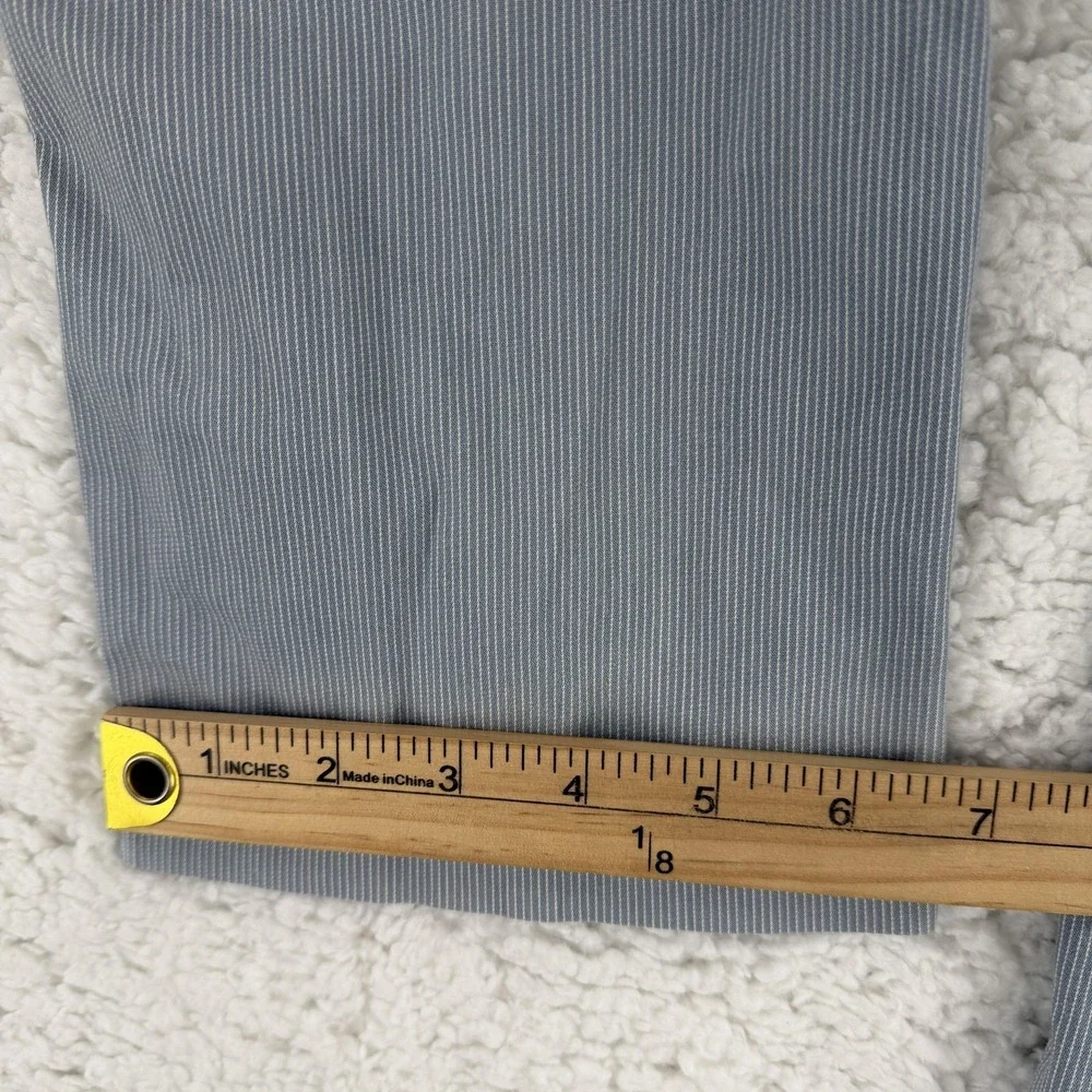 Banana Republic Aiden Chino‎ Pants Mens 30x32 Blue Slim Fit Striped (30x30)